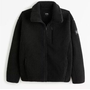 Abercrombie YPB Neo warm Hooded Sherpa Black